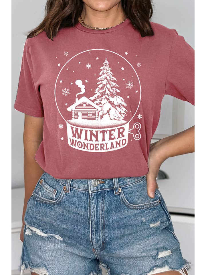 BouTeeQue Closet - Wholesale Screen Printed T-Shirt - Women's - BT1776 T Winter WONDERLAND4