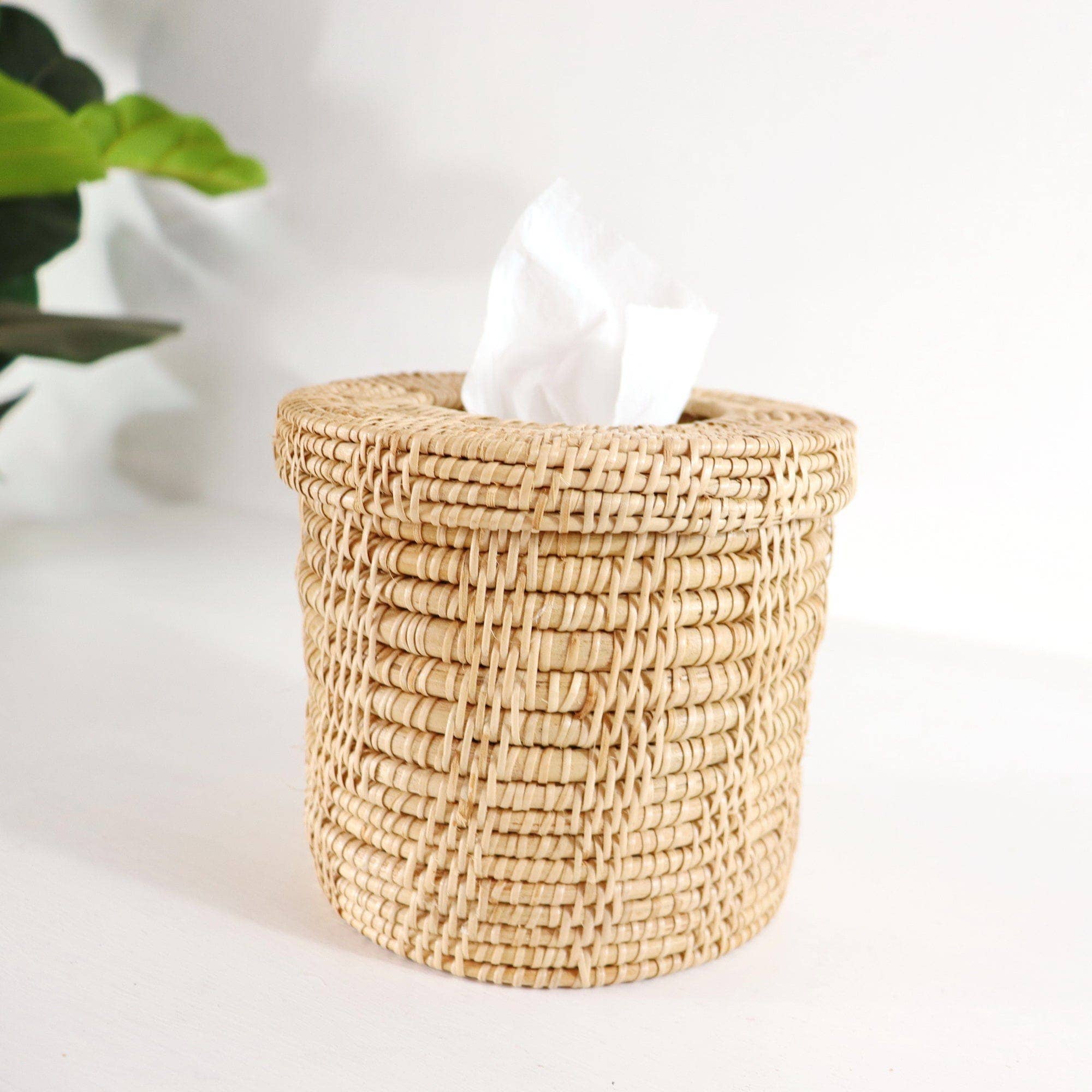 Thaihomeshop - Wholesale Tissue Box - VIT WA RA - RATTAN TISSUE BOX