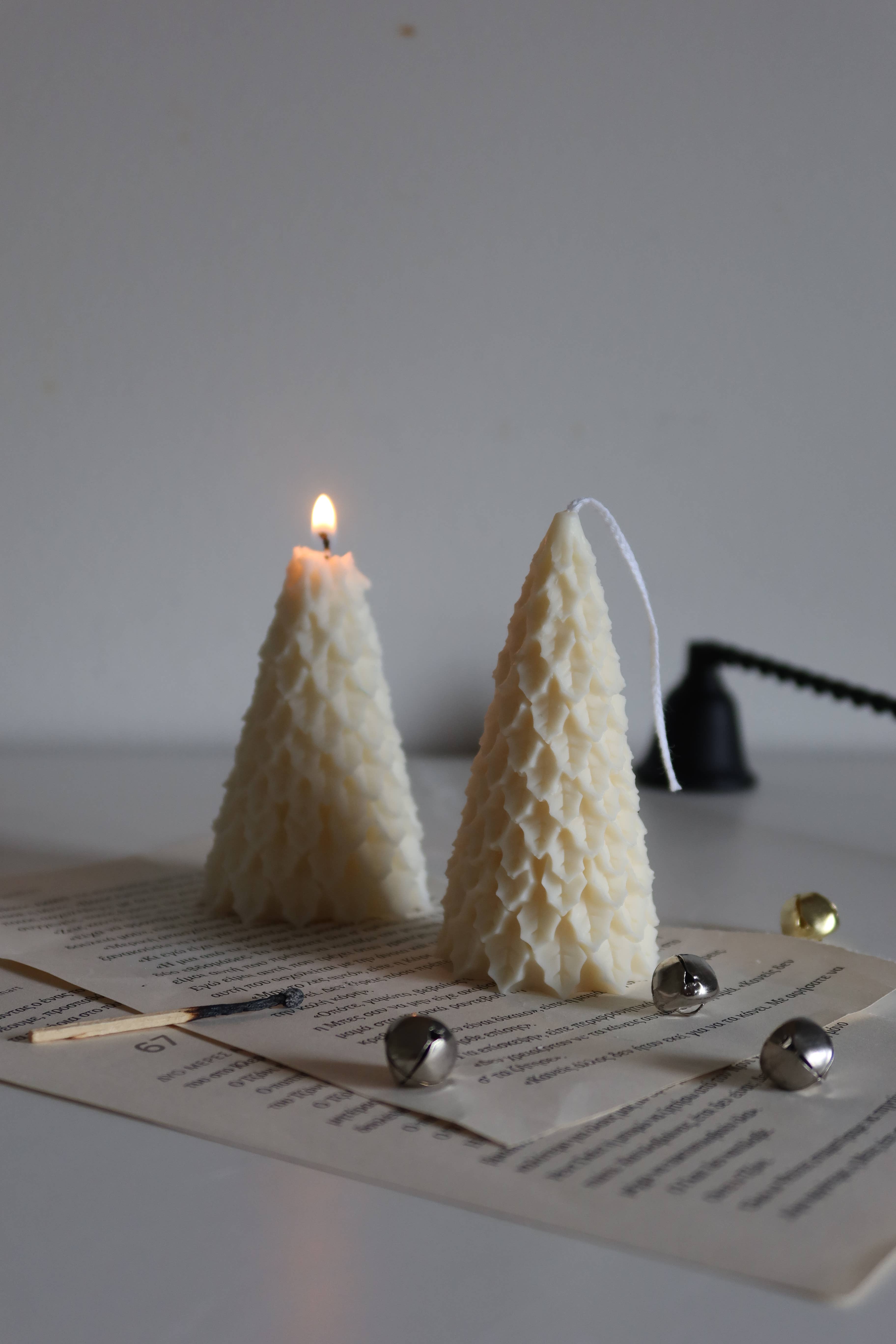 Project Helios - Wholesale Novelty Candle - Christmas tree candle, soy wax, Christmas decoration1