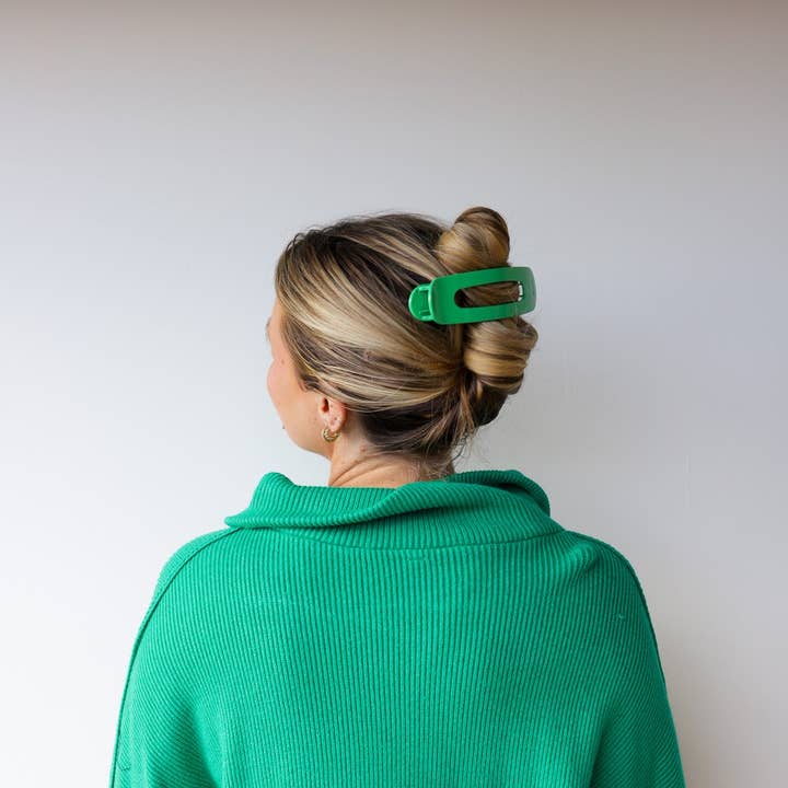 KAXI - Wholesale Hair Clip - Women's - OVERSIZED LAY DOWN CLAWS ( 33 COLORS )6