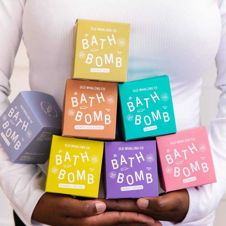 Old Whaling Company - Wholesale Bath Bomb/Fizz - Coconut Milk Bath Bomb8