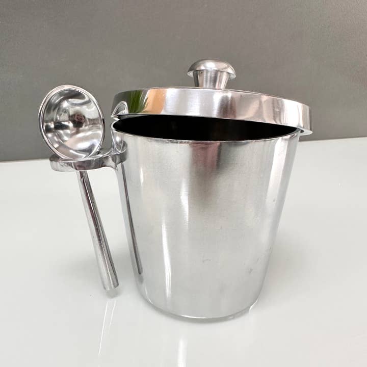 India Handicrafts Inc - Wholesale Ice Cream Scoop - Mini Ice Cream Bucket with Scoop & Lid