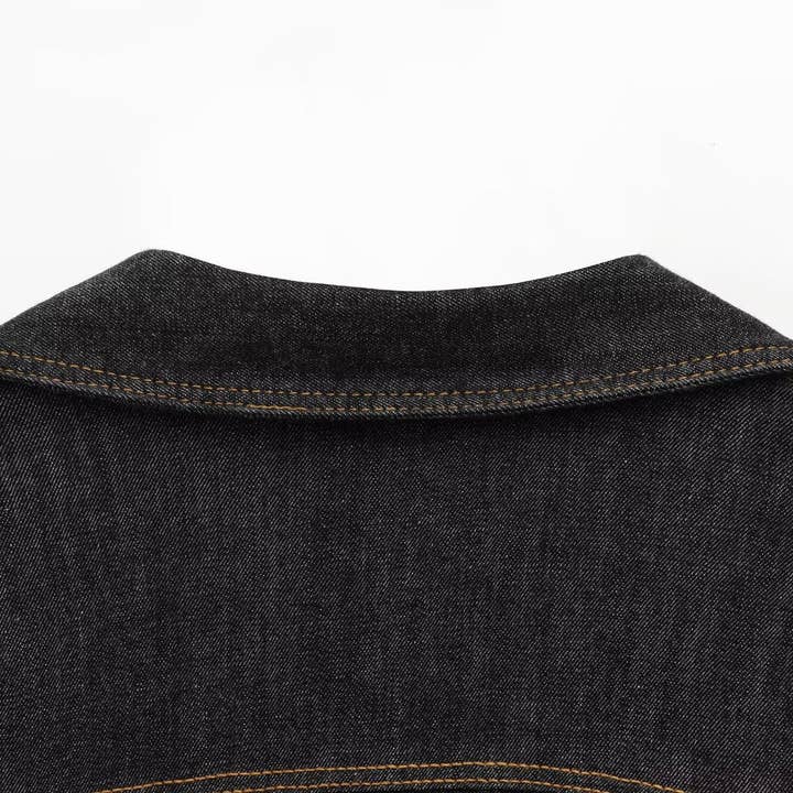 Marayn - Wholesale Top & Pant Set (NOT Loungewear) - Women's - Spring Denim Set Chic Womens Long Sleeve Outfit13