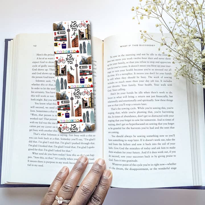 Toronto Graphic Bookmark for wholesale by simply blessed shy