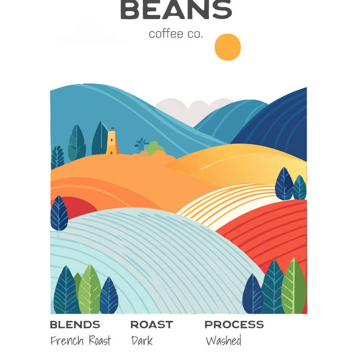 Fair Beans Coffee Company - Wholesale Coffee Beans - French Roast Blend - Dark Roast