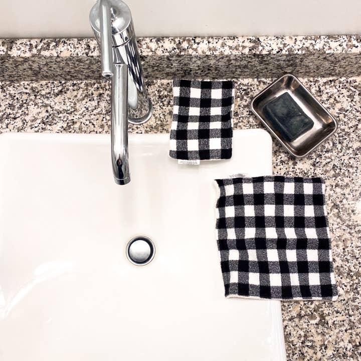 Nina's Flying Needle - Wholesale Wash Cloth - Kids & Baby - Wash Cloth - Regular - Stripes - Red White Blue Gray3