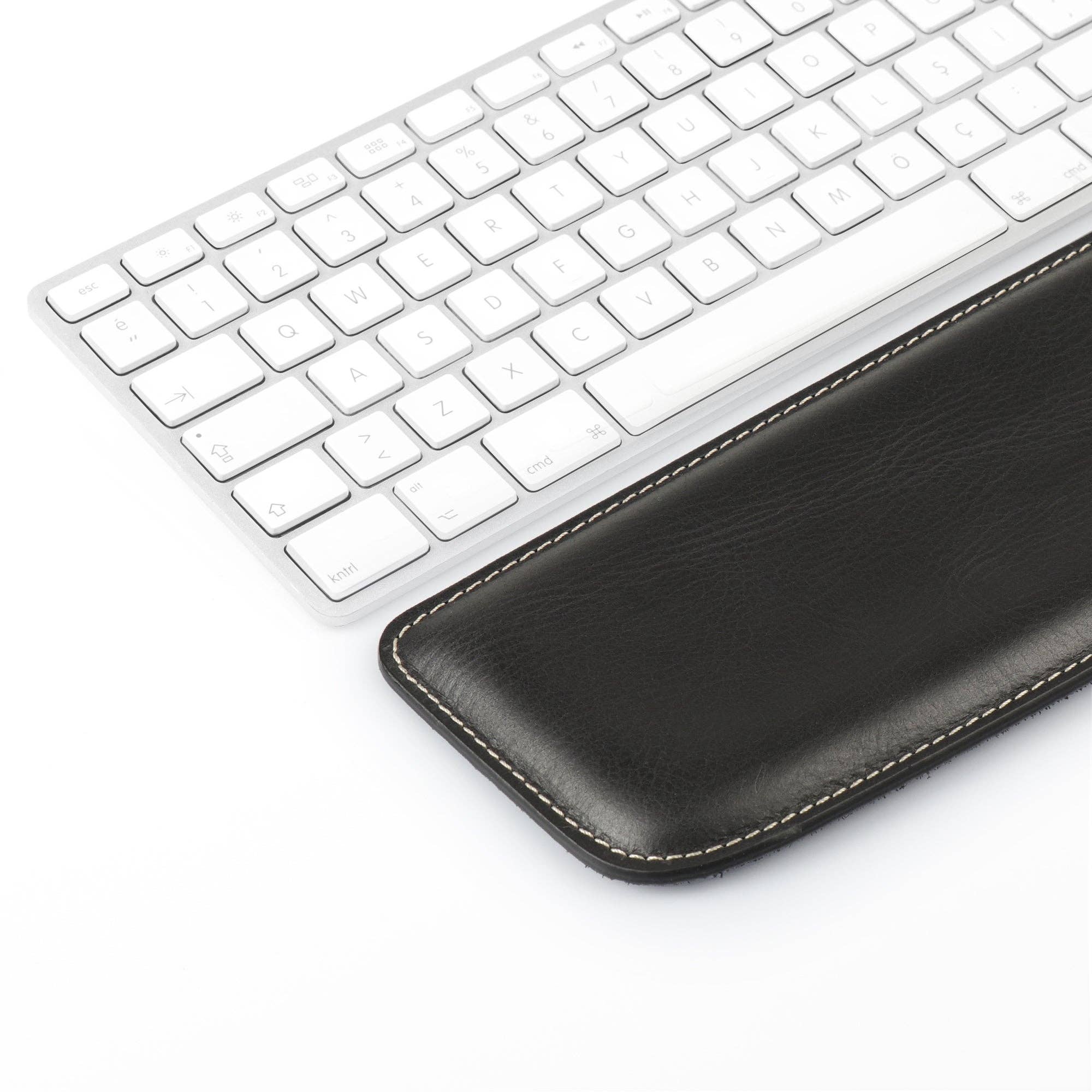 Londo - Vente Clavier - Londo Tapis de Clavier - Support Ergonomique en Cuir Véritable de Qualité Supérieure pour un Confort de Frappe au Travail et à la Maison15