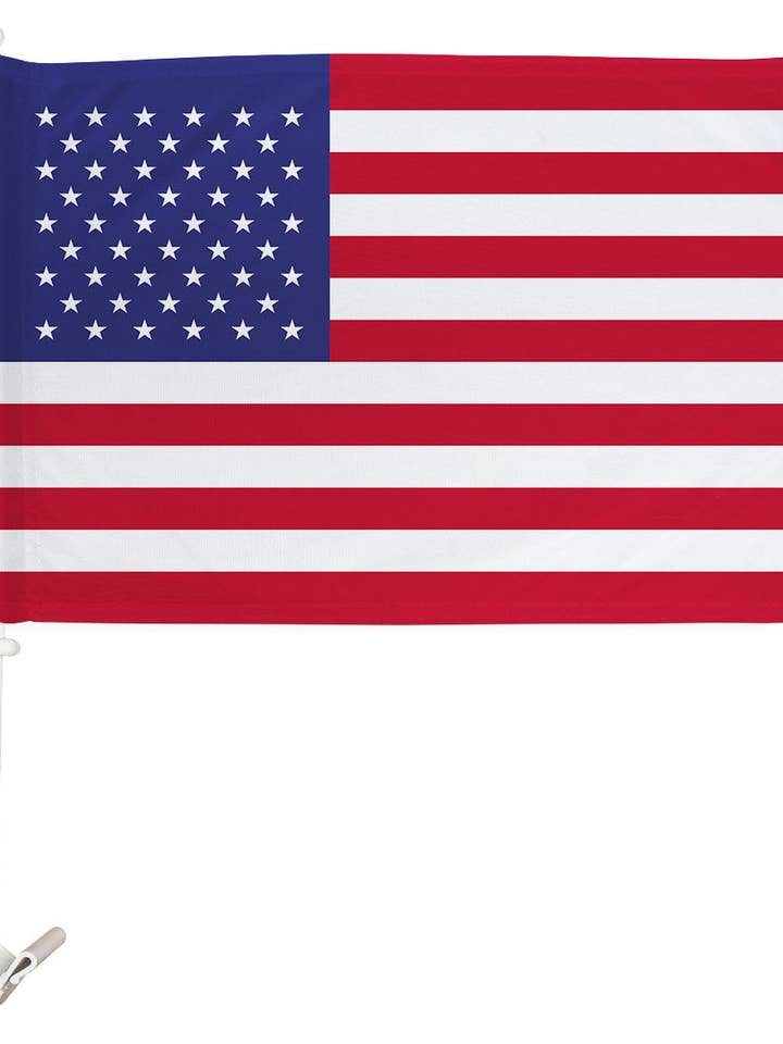Bil Flag Usa Old Glory Day 2-sidet Pole vindue for engroshandel hos Two Group Flag Co