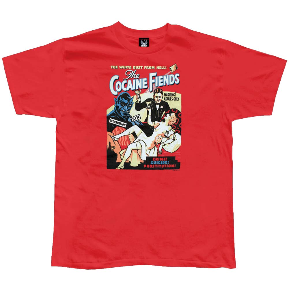 Official Store - Wholesale T-Shirt (Graphic) - Men's - Cocaine Fiends - Poster Art Men's T Shirt0