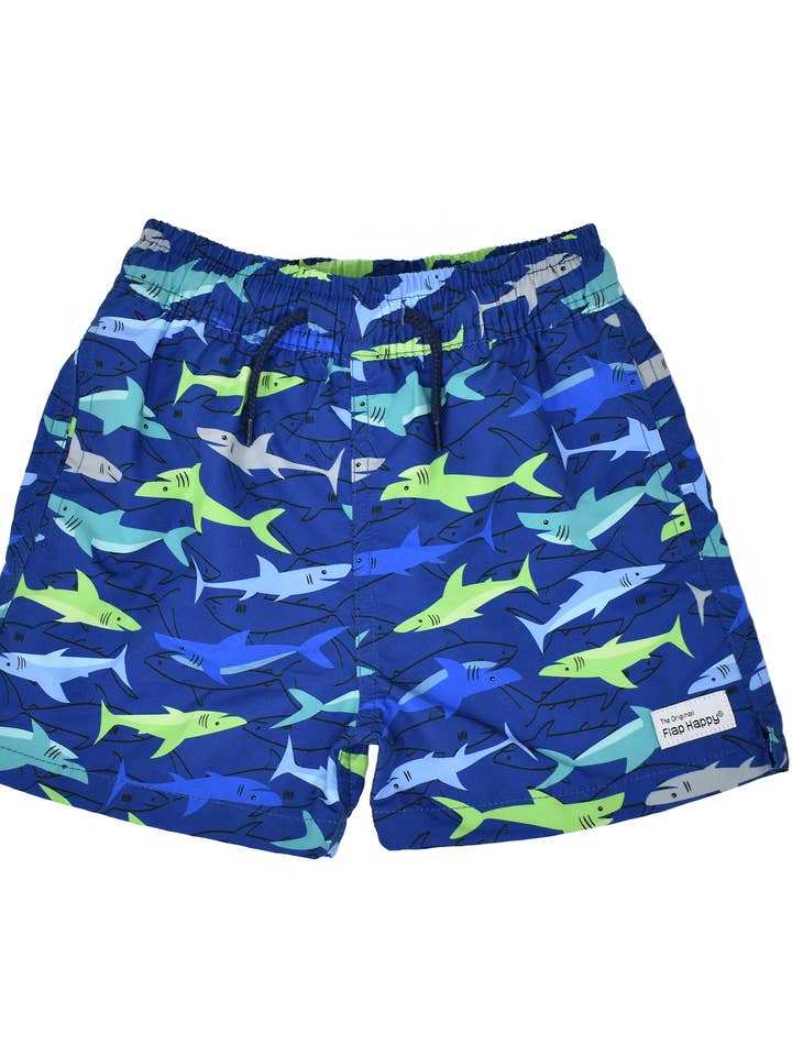 Bañador Wesley UPF50+ para niños con forro de malla para venta al por mayor de Flap Happy