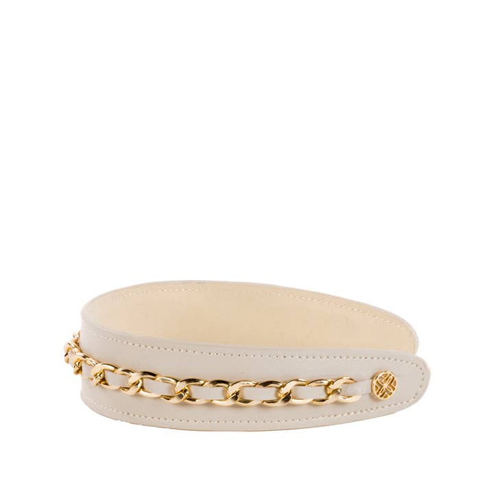 Chain Embellished Headband, Resort White for wholesale by Lilly Pulitzer by Lifeguard Press