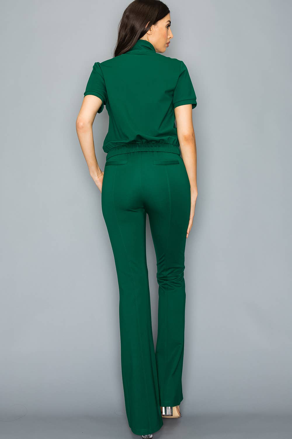 RIVIR - Vente Ensemble haut et pantalon (PAS d'intérieur) - Femme - VESTE ET PANTALON DE SURVÊTEMENT À MANCHES COURTES8