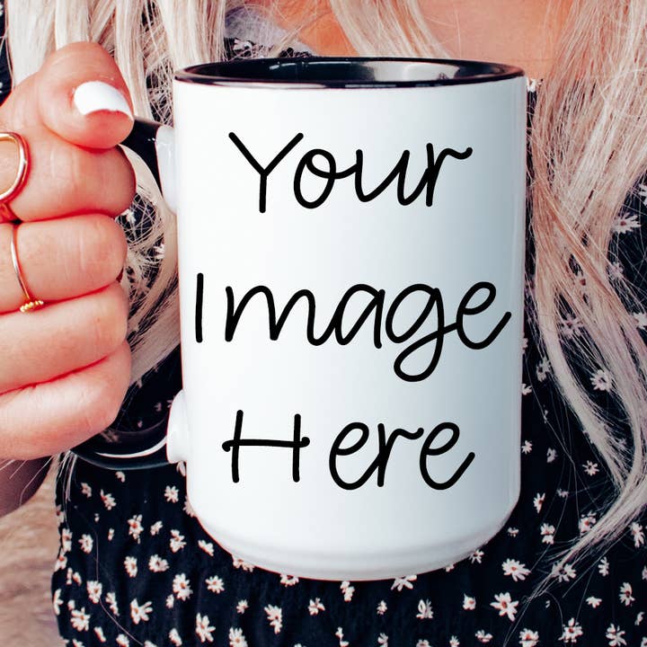 Custom Image Mug for wholesale by Sunshine & Lemons Co.