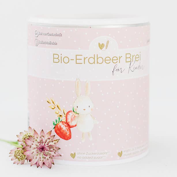 Organic mix organic strawberry porridge for kids for wholesale by Bake Affair GmbH