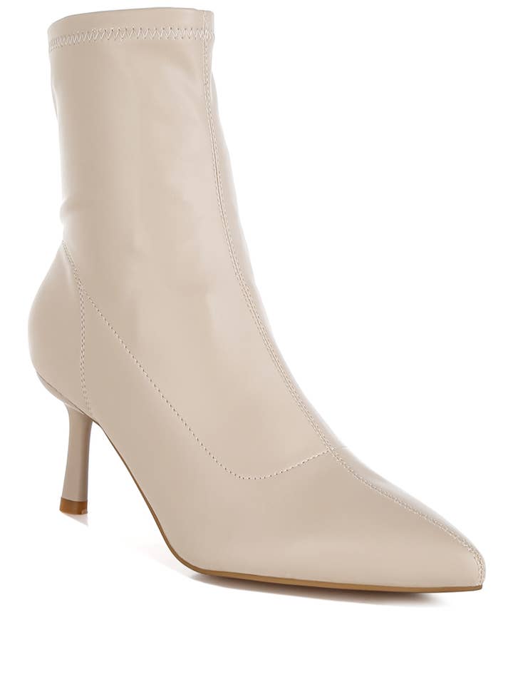 Pumila Stiletto Heel Sock Boots for wholesale by Rag Company