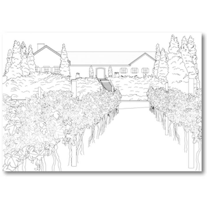 Color Our Town - Wholesale Coloring & Activity Book - Adult - Color Southampton coloring guidebook5