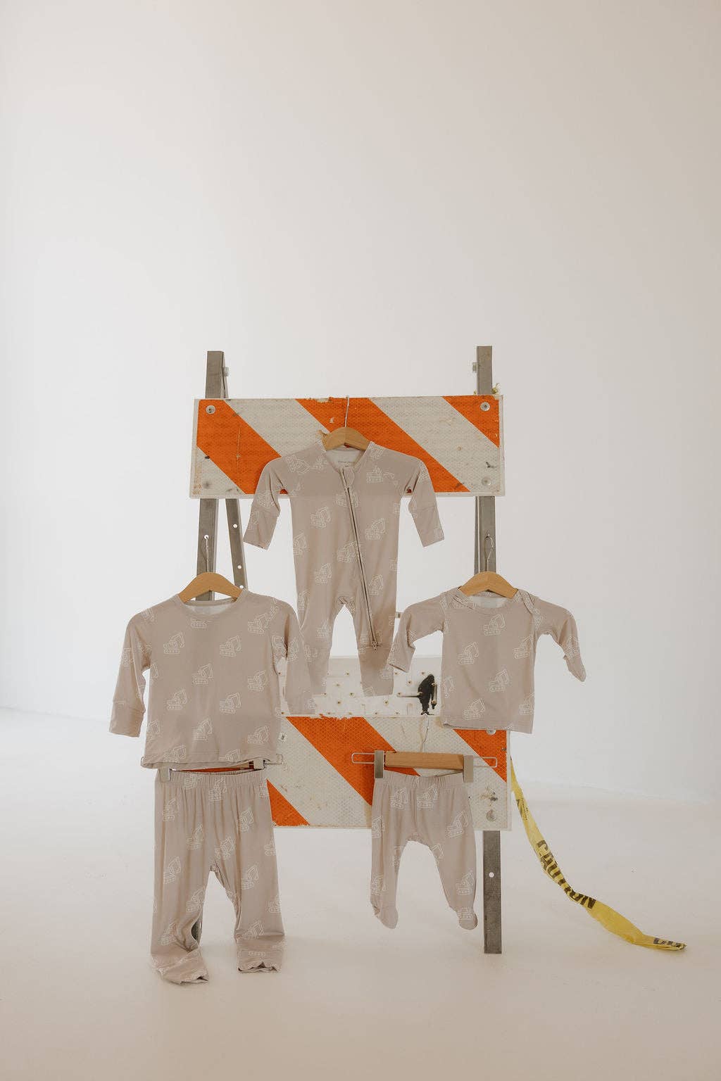 Forever French Baby – wholesale Nattdräkt – Baby – Bambu Zip-pyjamas | Grävmaskin1