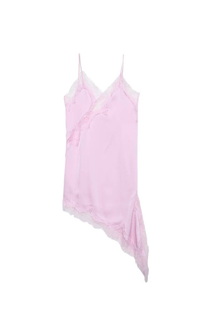 Mccolin - Wholesale Camisole - Women's - Lace-Trim Asymmetrical Cami Top6