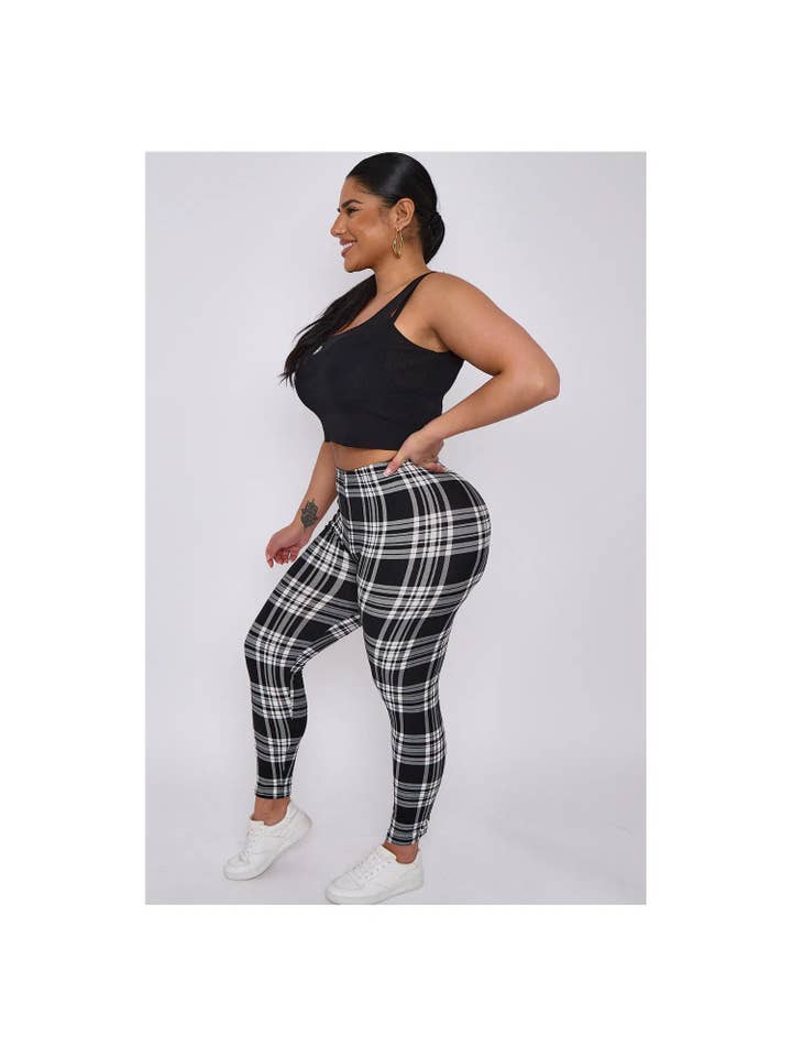 Superbia – wholesale Fashion leggings – Women's – Superbia Super Soft Leggings High Waist (Large Size 14-22)30