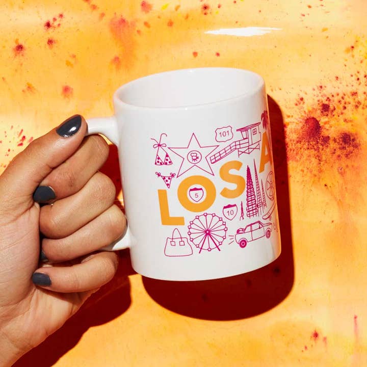 Maptote - Wholesale Coffee Mug - Los Angeles Mug4