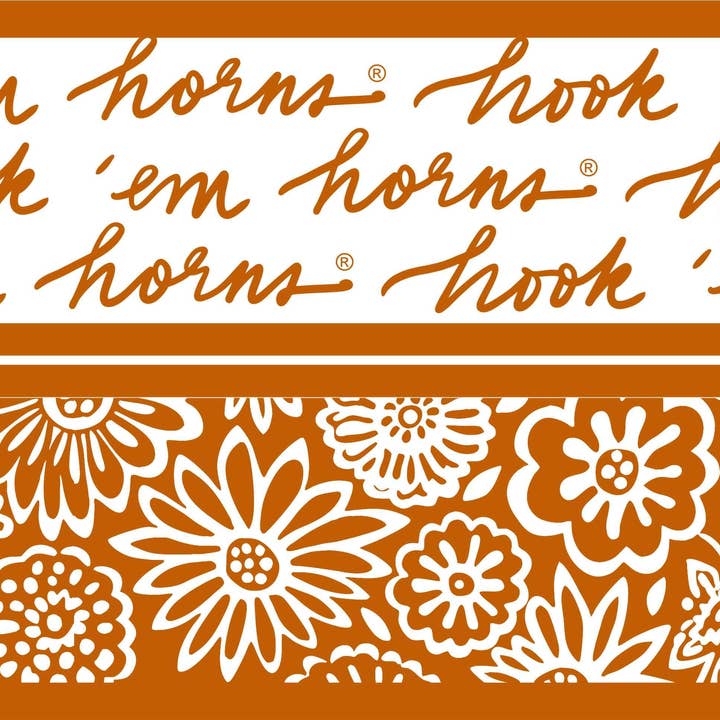 PRÉCOMMANDE Écharpe Fine – Texas Longhorns pour la vente par Desden