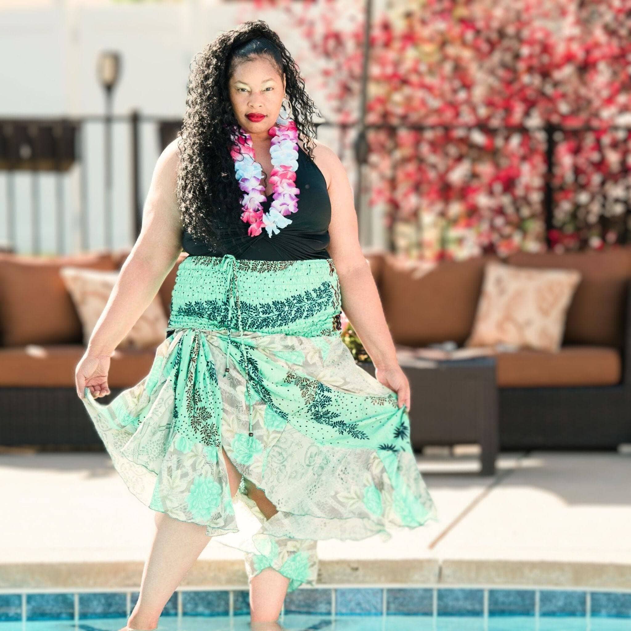 Darn Good Yarn - Wholesale Dress - Women's - Sedona Patchwork Dress11