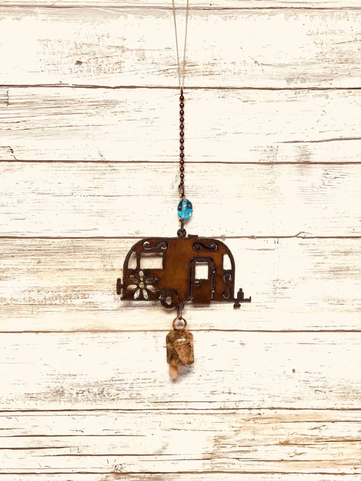 Carillon mobile Airstream GARDEN FRIEND KOA pour remorque, camping-car pour la vente par Universal Ironworks USA