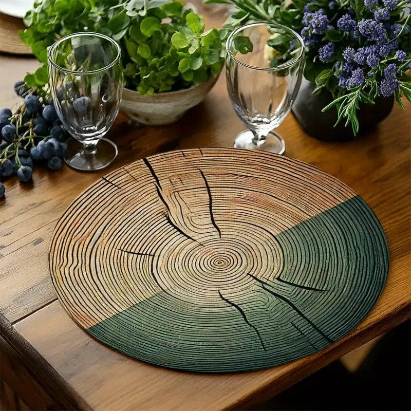 Huis Van Merken - Vendita all'ingrosso Tovagliette - Tovagliette Vintage per le Feste - Tovagliette Lavabili con Decorazione all'Olio d'Oliva4