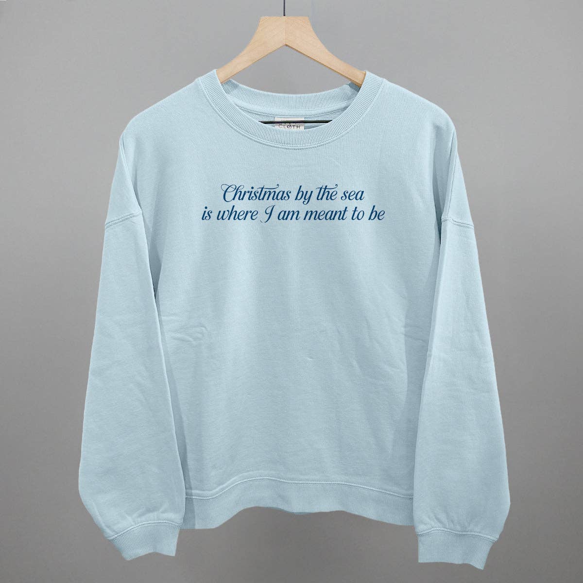 Ivy + Cloth - Vente Sweat-shirt à imprimés – femme - Noël au bord de la mer est là où je suis censé être.9