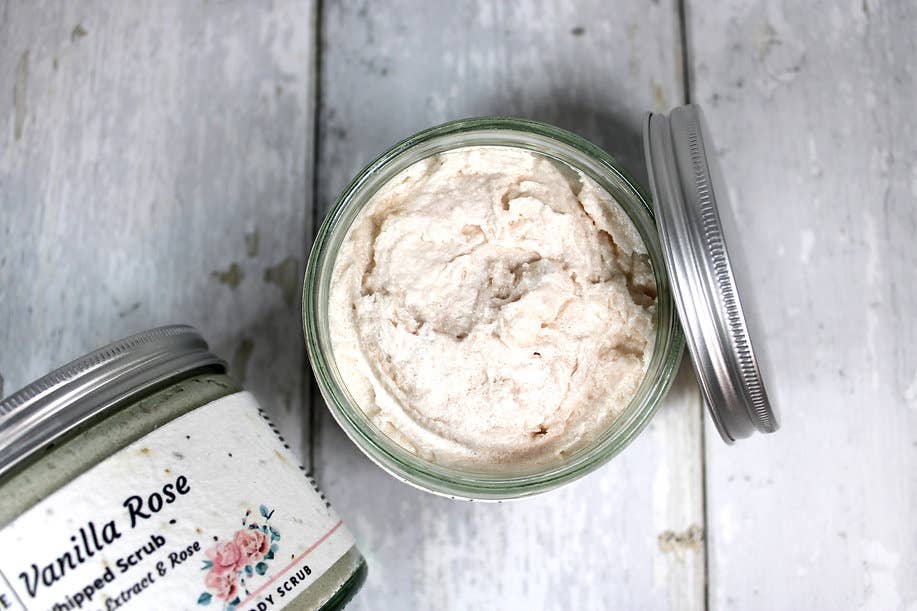 Sense of Velvet - Wholesale Body Scrub/Exfoliant - Vanilla Rose Whipped Scrub3