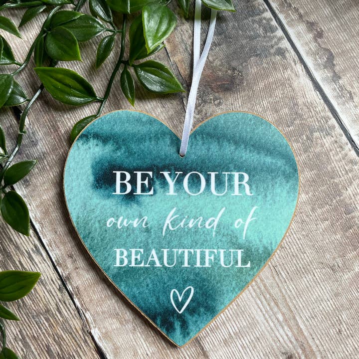 Be your own kind of beautiful Heart for wholesale by HFD Interiors
