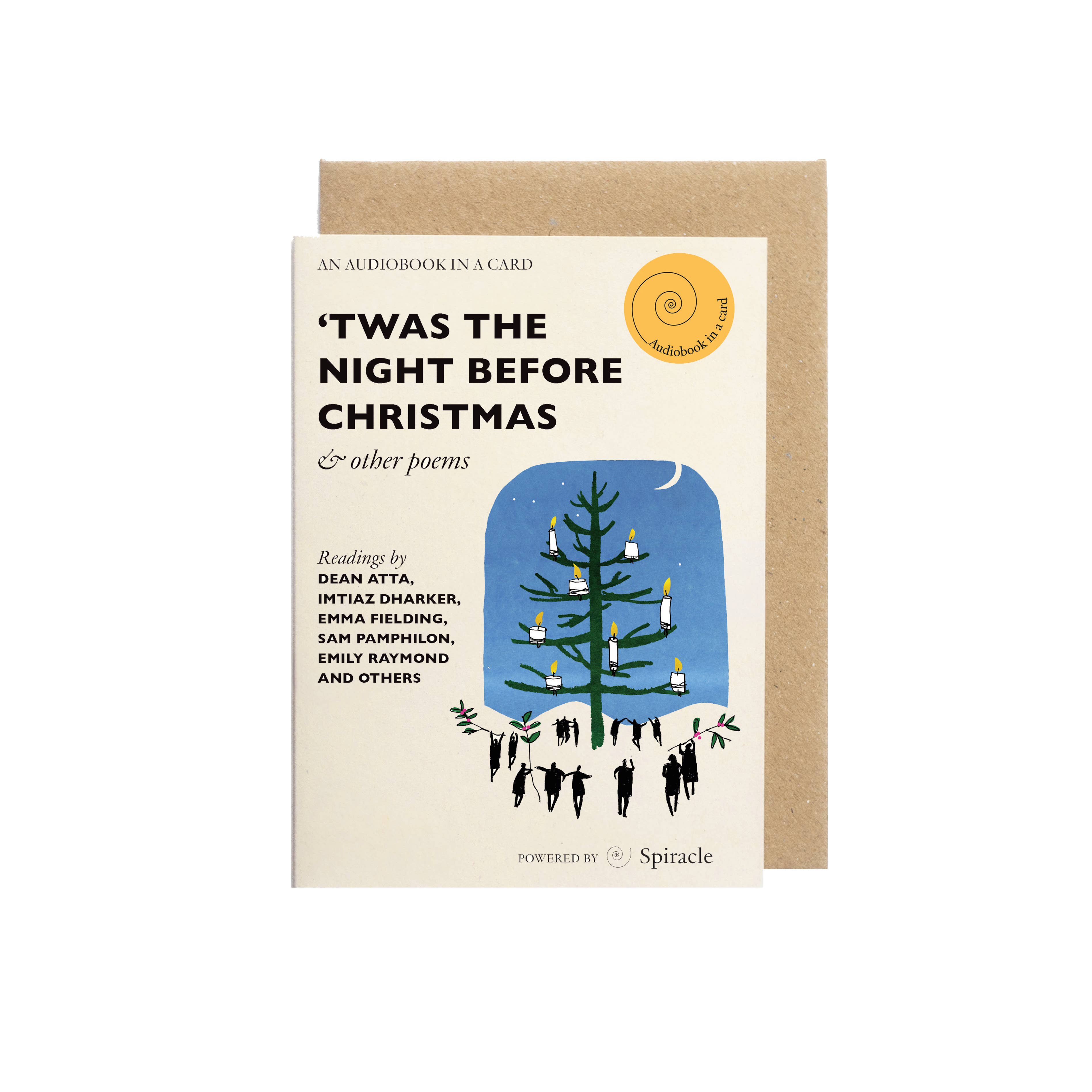 Spiracle Audiobooks - Wholesale Christmas Card - ’Twas the Night Before Christmas Audiobook Gift6