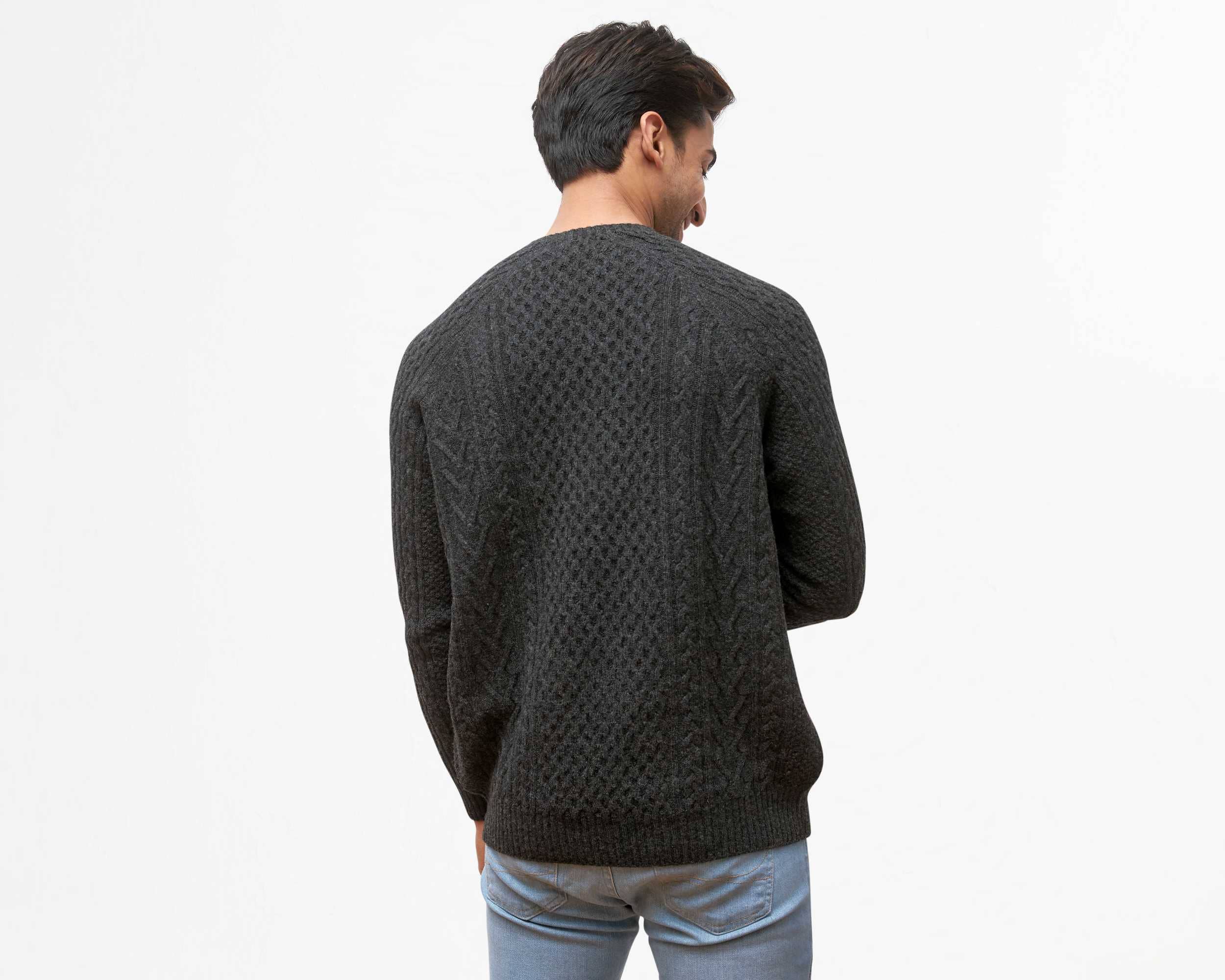 Oliver Charles - Wholesale Knit Sweater - Women's - 100% Yak Wool Cable Knit3