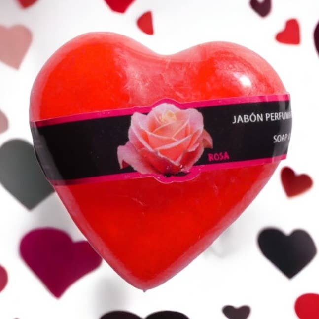 Handmade Natural Rose Scented Soap for wholesale by EthnicNatur