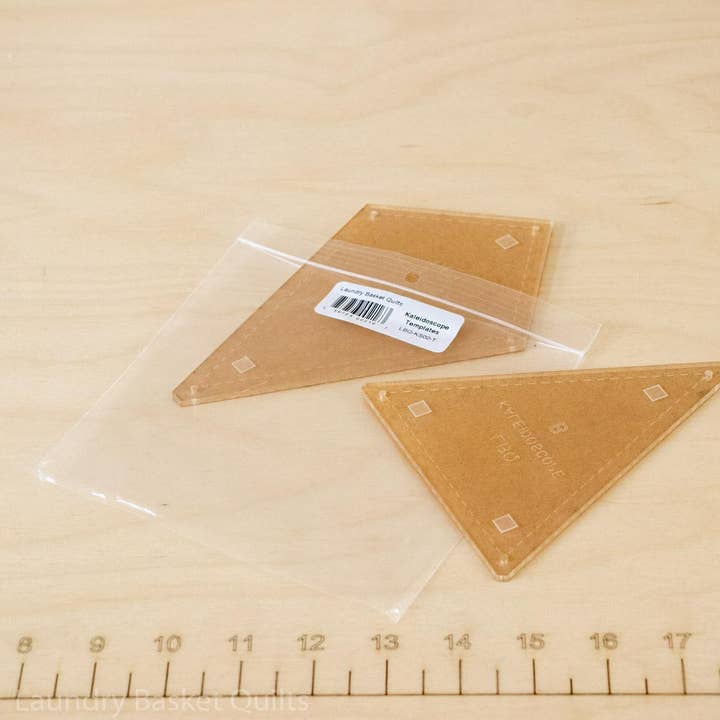 Kaleidoscope Templates for wholesale by Laundry Basket Quilts