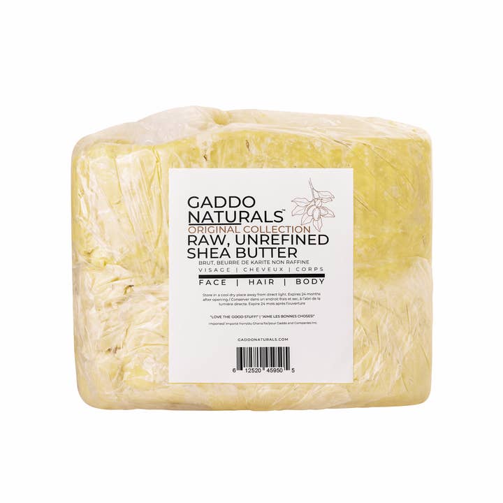 Gaddo Naturals – wholesale Kroppsbalsam/Smör – Bulk - Rått, oraffinerat sheasmör - 100 KG
