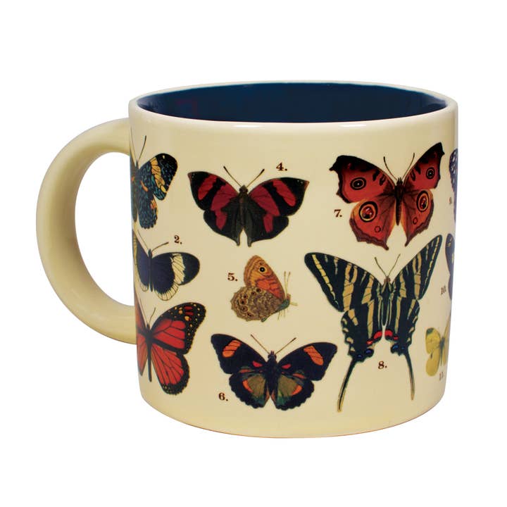Unemployed Philosophers Guild - Wholesale Coffee Mug - Butterflies Heat-Changing Coffee Mug1