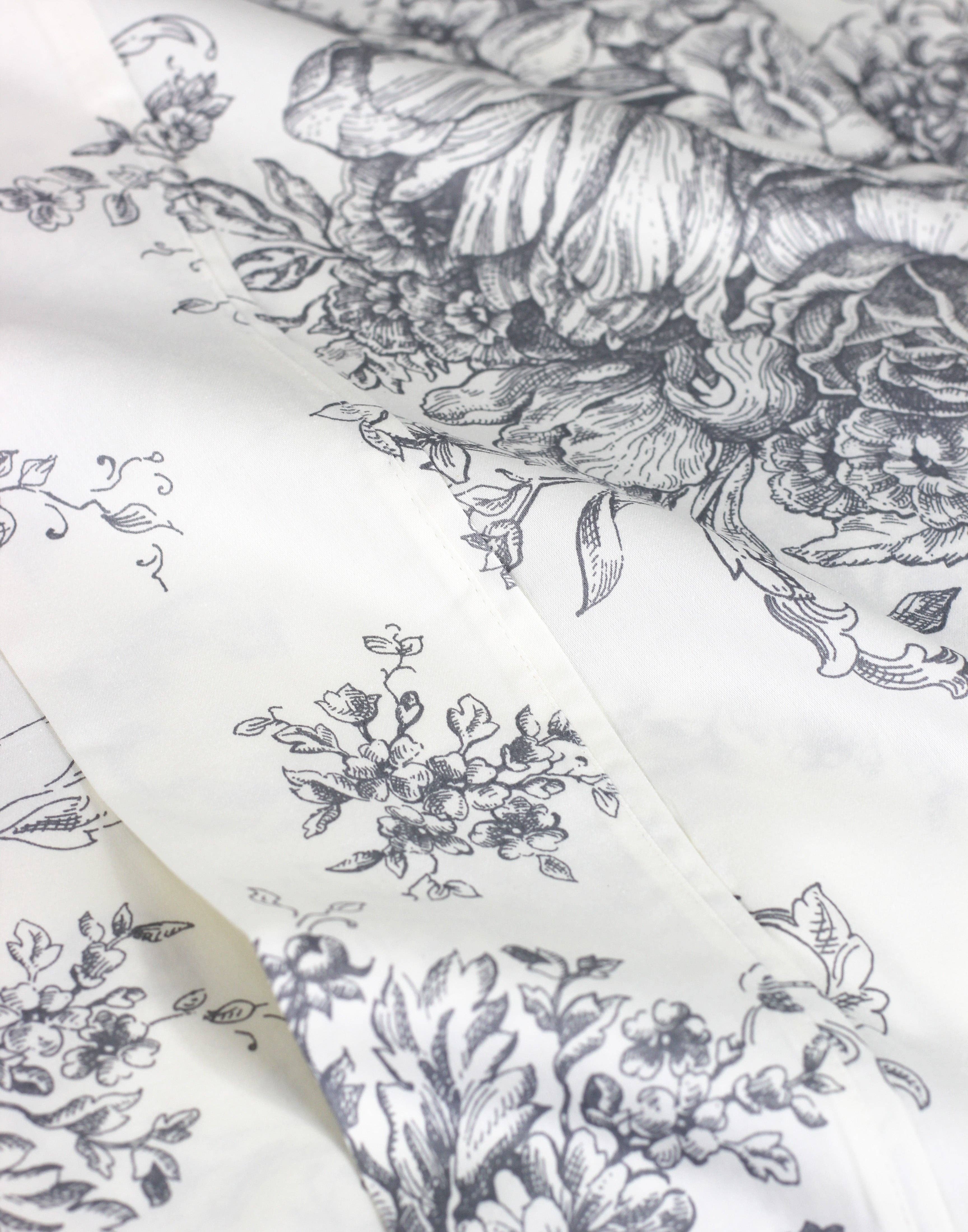 Mélange Home - Wholesale Sheet Set - Toile Printed Cotton Sheet Set22