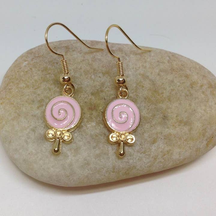 SimpleNGreat - Wholesale Dangle Earrings - Lollipop Earrings Funky Novelty Cute