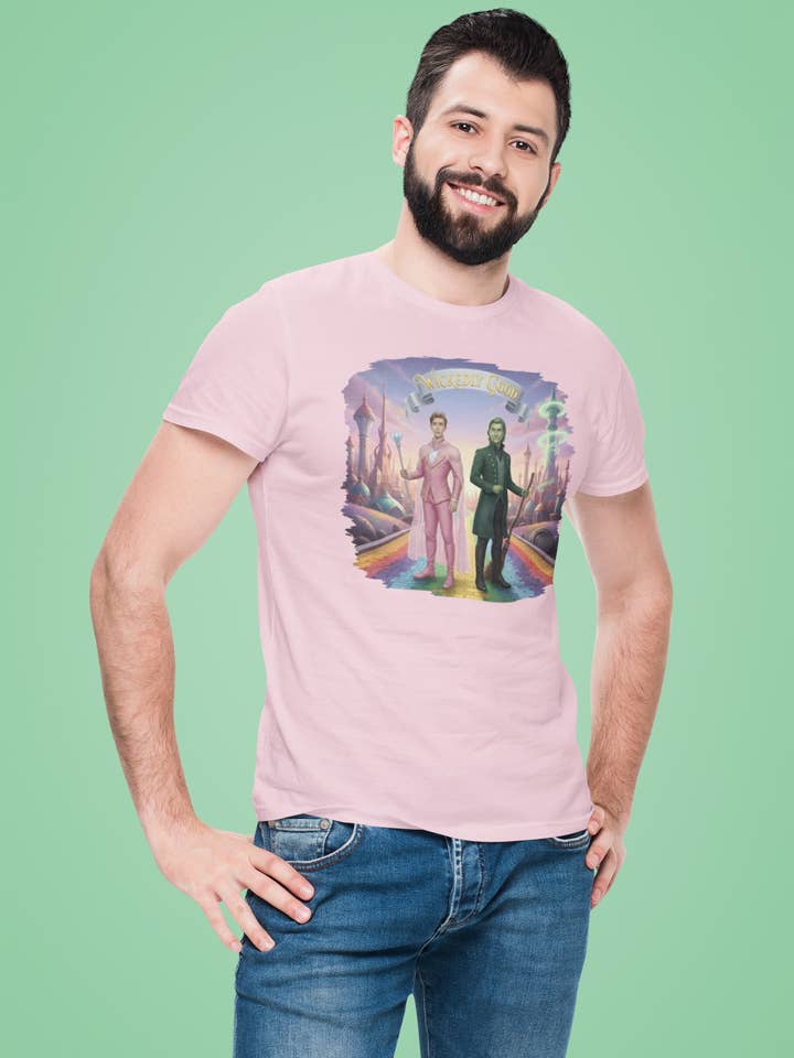 Pride Majic - Wholesale T-Shirt (Graphic) - Unisex - Wickedly Good โ A Gay Re-Telling of Ozโs Most Iconic Duo1
