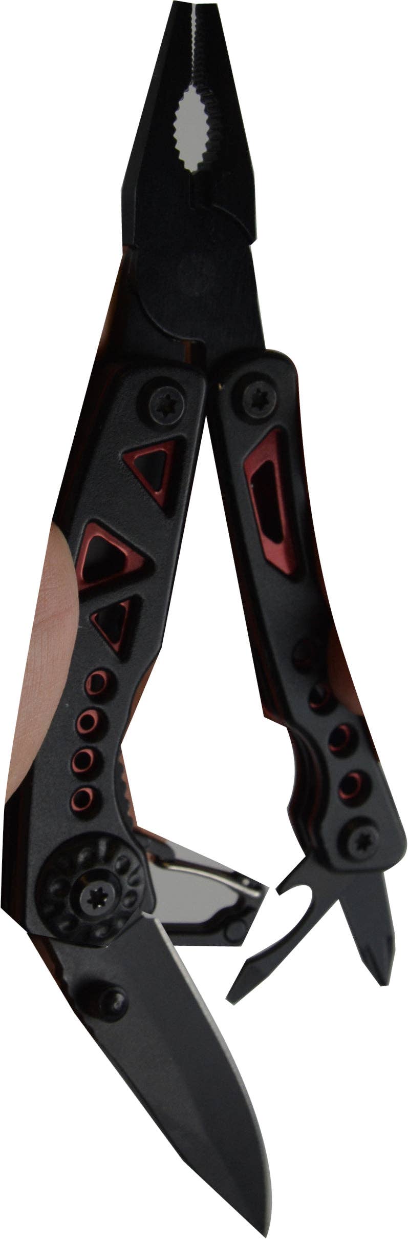 Novelty Brands - Wholesale Pocket Knife/Holder - Tac Gear Stainless Steel Multi-Tool Knife - 6/Display4