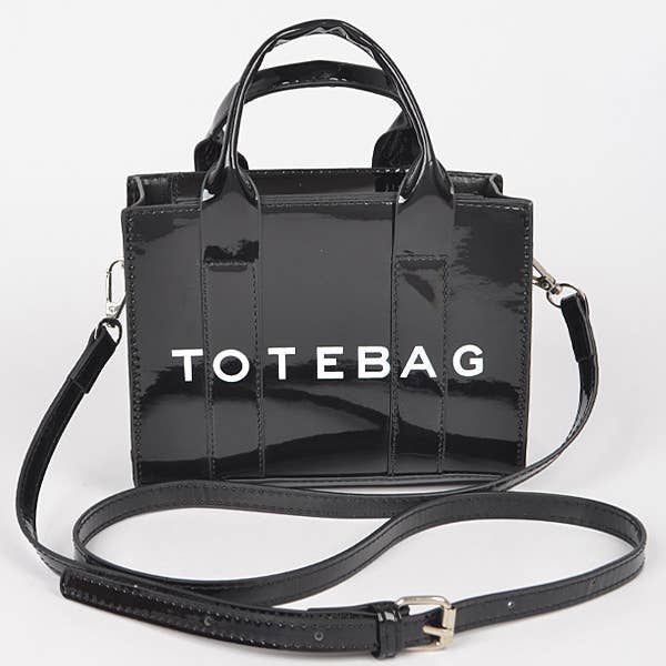 3AM BY H&D ACCESSORIES - Wholesale Tote Bag - Women's - Mirror Metallic Small Tote Bag