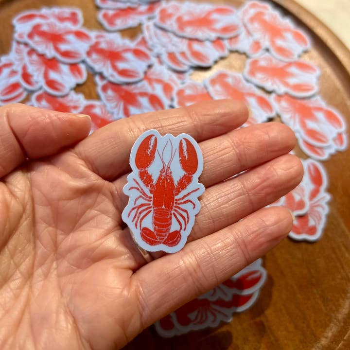Axle Rose Co - Wholesale Sticker - Little Lobster sticker3