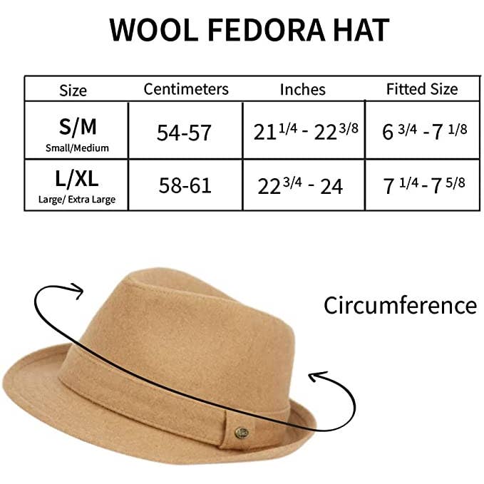 Funky Junque - Wholesale Fedora - Men's - Men's Wool Fedora - Black4