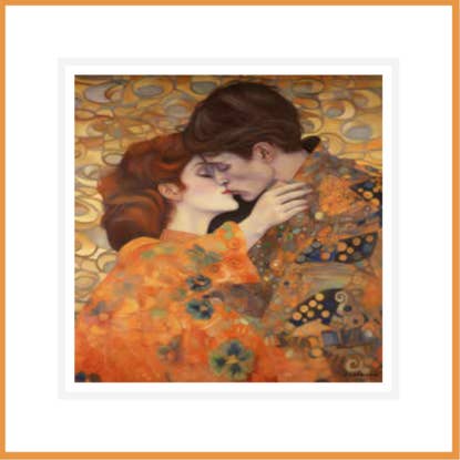 The Kiss Card for wholesale by ikonink