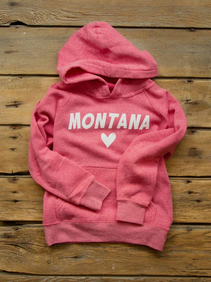 Montana Love Hoodie Youth for wholesale by Hometana
