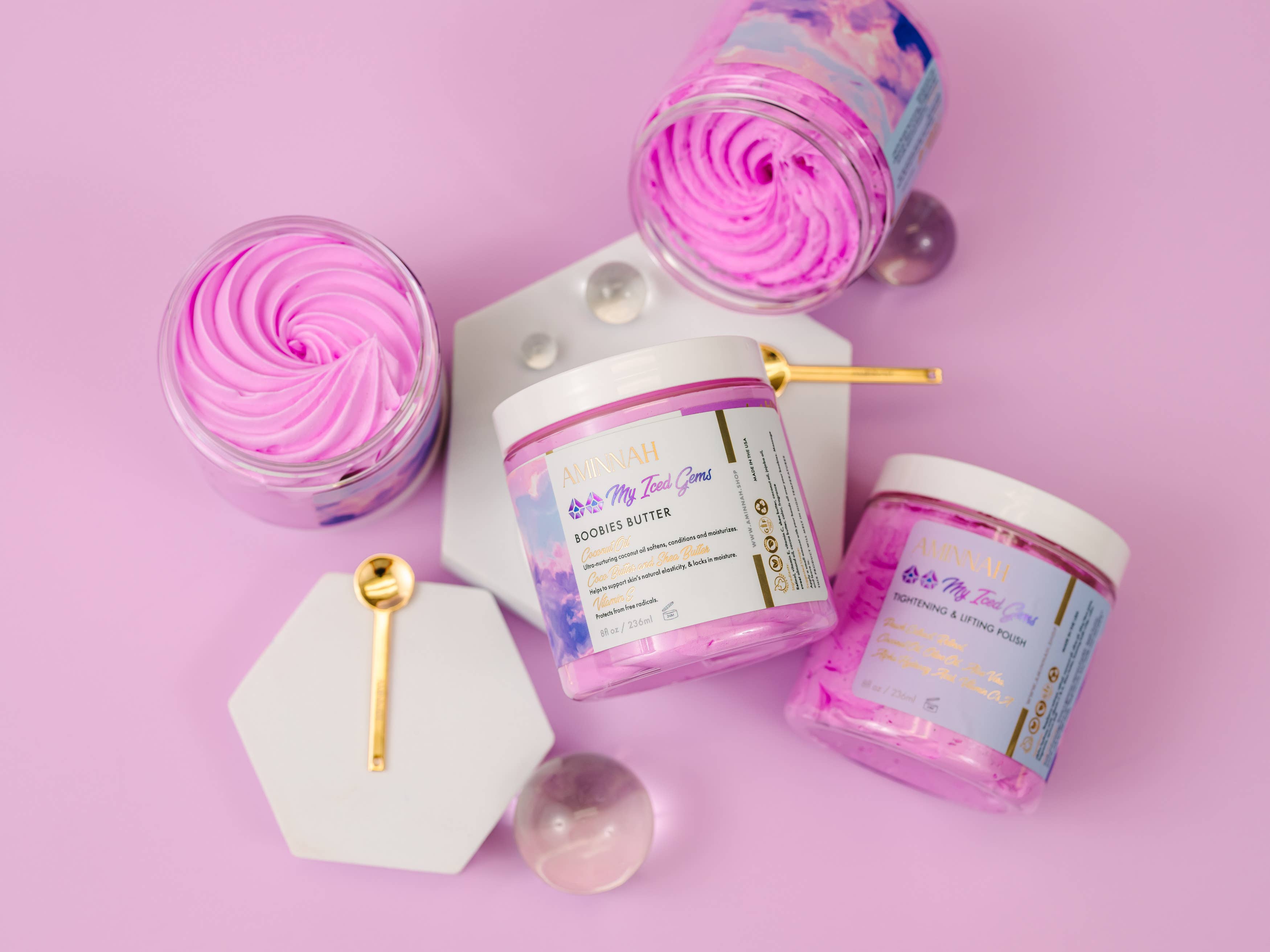 AMINNAH - Wholesale Nipple Cream - Maternity - My Iced Gems Boob Butter4