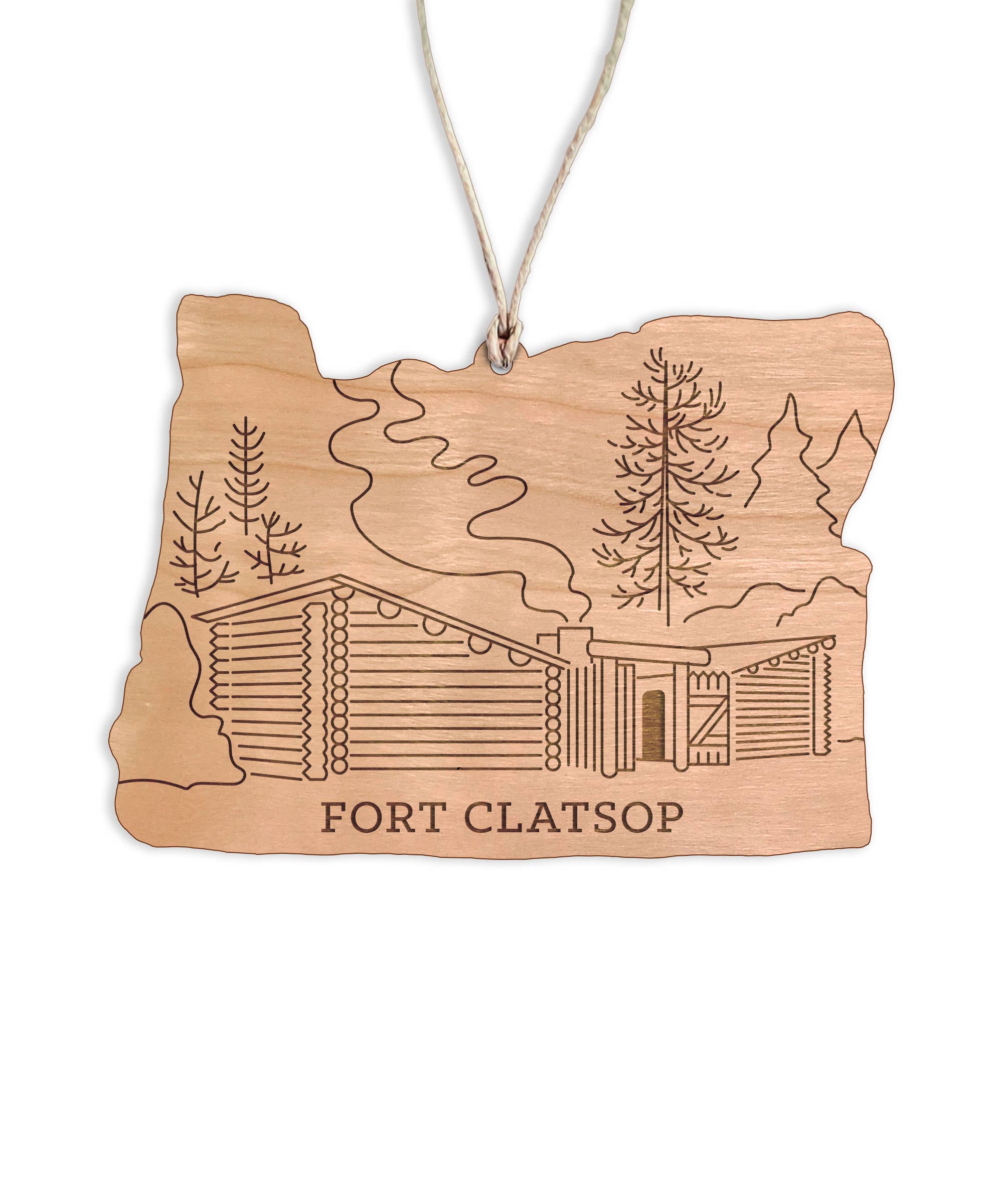 Forever Northwest - Vente Objets de décoration - Décoration de Noël Fort Clatsop Oregon