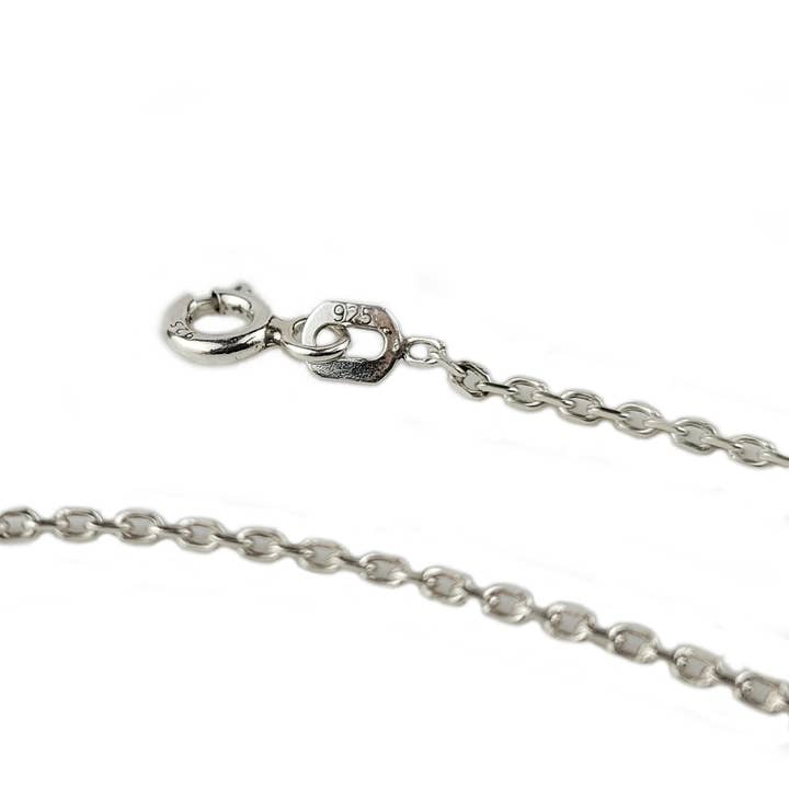 925 Sterling Silver 18.00" + 2.00" Chain and other Purchase Wholesale silver statement necklaces. Free Returns & Net 60 Terms on Faire trending on Faire.