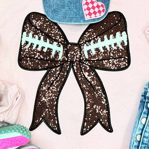Patch de football à sequins pour la vente par Trendy Transfers